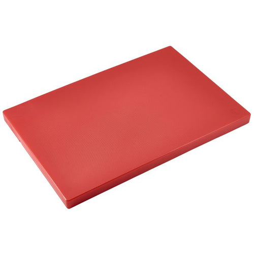Red Low Density Chopping Board 18 x 12 x 1