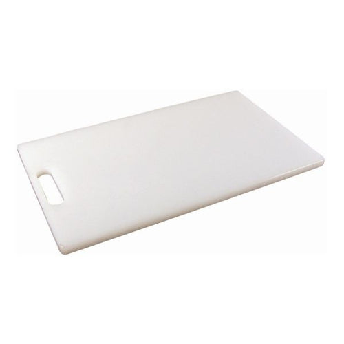 White Low Density Chopping Board 10 x 6 x 0.5