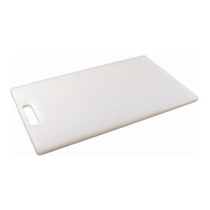 White Low Density Chopping Board 10 x 6 x 0.5"