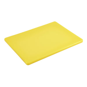 Yellow Low Density Chopping Board 18 x 12 x 0.5"