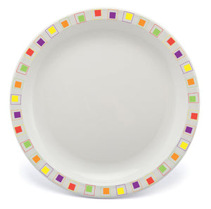 Large Patterned Duo Plate – 23cm