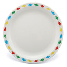 Large Patterned Duo Plate – 23cm