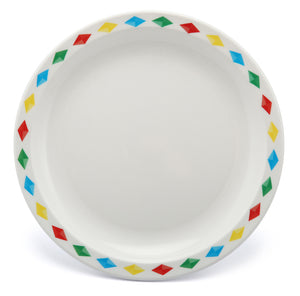 Large Patterned Duo Plate – 23cm
