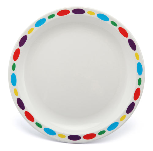 Large Patterned Duo Plate – 23cm