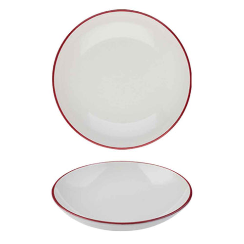 Modest Maroon Coupe Bowl 25cm / 9.75″ 1140ml / 40oz