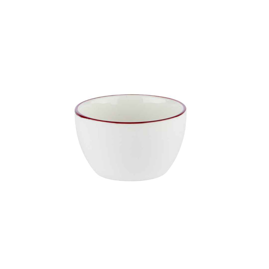 Modest Maroon Sugar Bowl 9.7cm / 3.75″ 230ml / 8oz