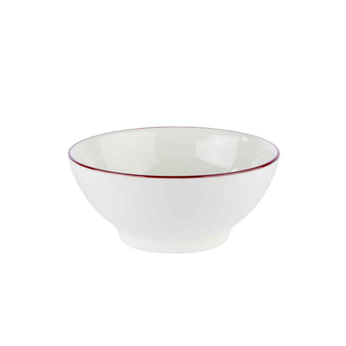 Modest Maroon Footed Bowl 14cm / 5.5″ 450ml / 15.75oz