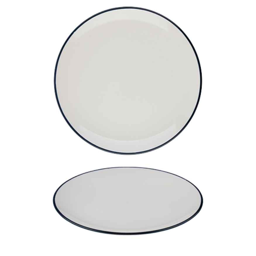Modest Navy Coupe Plate 28.5cm / 11.25″