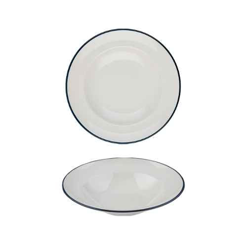 Modest Navy Pasta Plate 25cm / 9.75″ 420ml / 17.75oz Product Code: 15131125