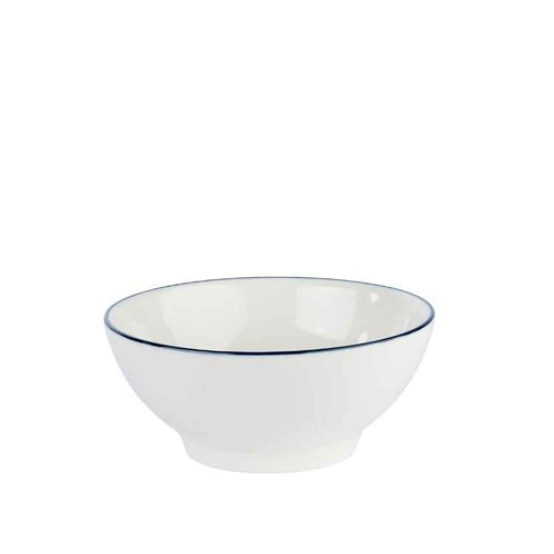 Modest Navy Footed Bowl 14cm / 5.5″ 450ml / 15.75oz