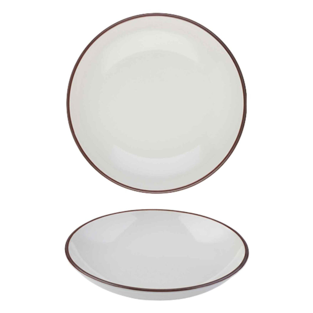 Modest Brown Coupe Bowl 30cm / 11.75″