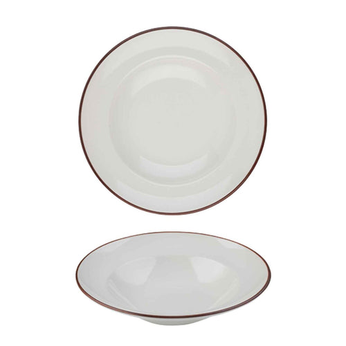 Modest Brown Pasta Plate 28cm / 11″ 560ml / 19.75oz