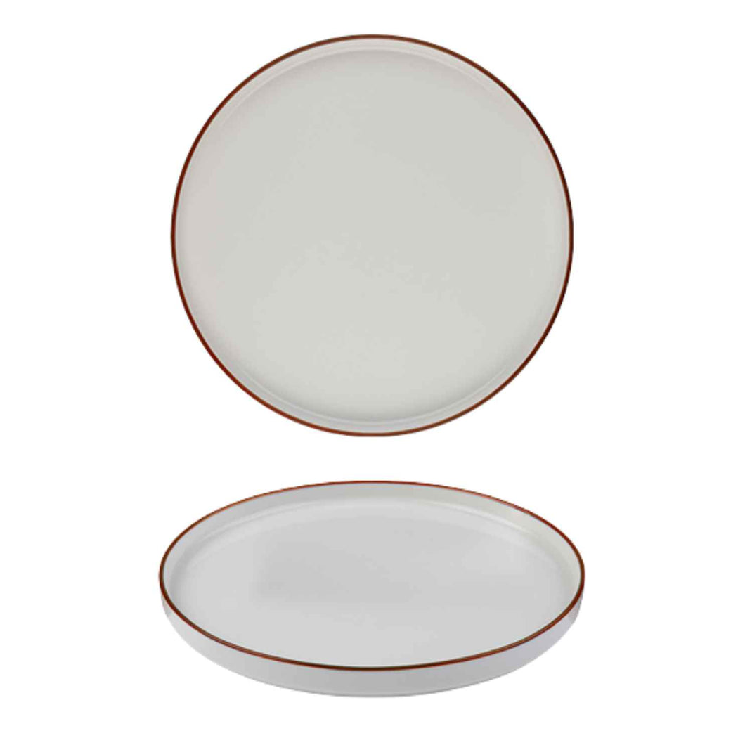 Modest Brown Signature Plate 28cm / 11″