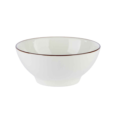 Modest Brown Footed Bowl 14cm / 5.5″ 450ml / 15.75oz