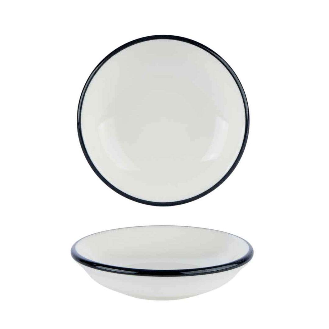 Modest Black Butter Dip Bowl 10cm / 4″