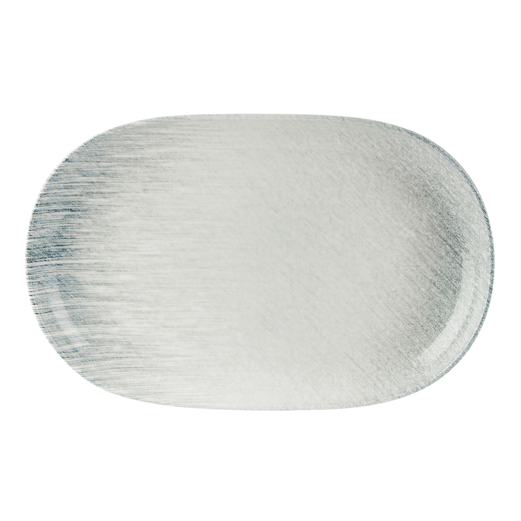 Linear Oval Platter 33 x 21cm - Qty 6