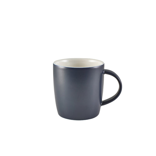 GenWare Porcelain Matt Blue Cosy Mug 35cl/12.3oz - Qty 6