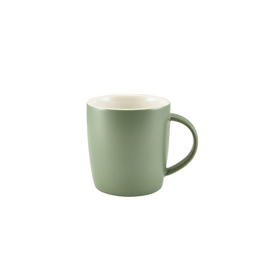 GenWare Porcelain Matt Sage Cosy Mug 35cl/12.3oz - Qty 6