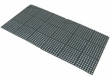 Interlocking Rubber Floor Mat Black 900 x 900 x 12mm