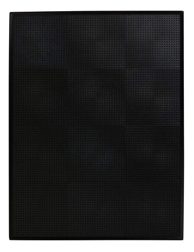 Large Peg Board Black - 457 x 610mm - Sold Singly