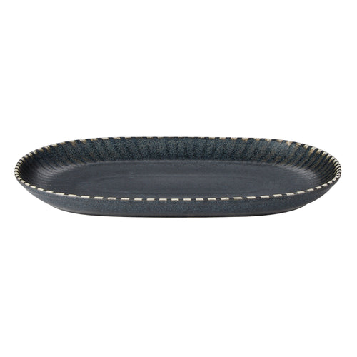 Flint Oval Platter 33 x 21cm - Qty 6