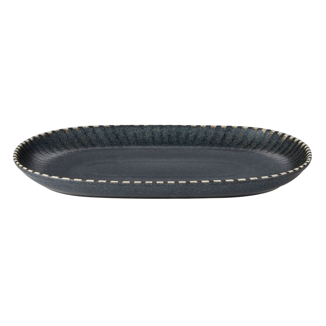 Flint Oval Platter 33 x 21cm - Qty 6