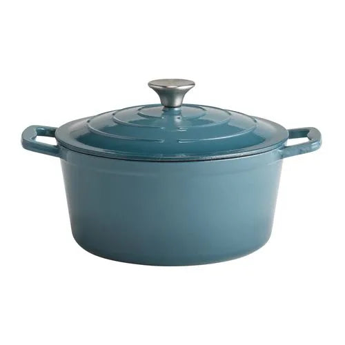 Blue Cooking Pot with Lid 25cm