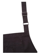 Chef Works Urban Rockford Canvas Wide Bib Apron Steel Grey