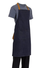 Southside Denim Bib Apron Blue