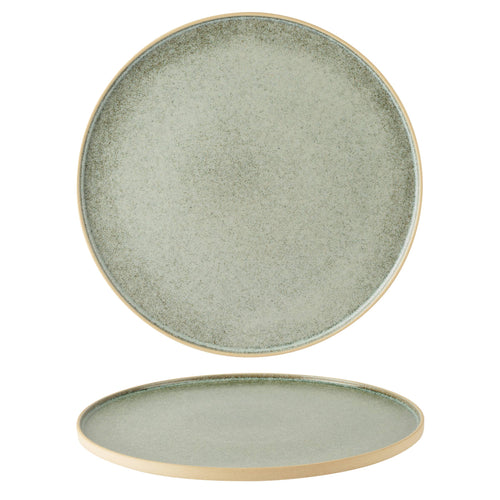 Pistachio Walled Plate 31cm/12