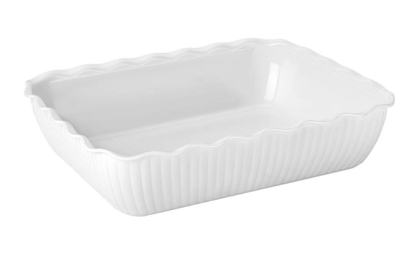Olympia Kristallon Large Salad Crock - White