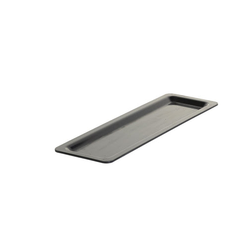 Black Melamine Platter GN 2/4 Size 53 x 17.5cm