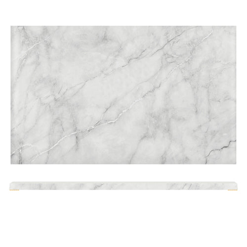 White Marble Agra Melamine GN1/1 Slab 53 x 32.5cm