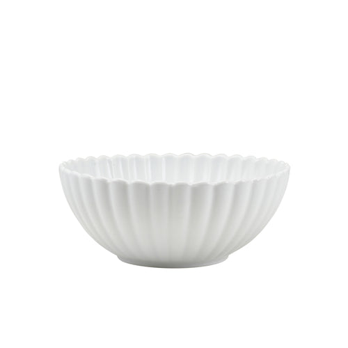 Incise Porcelain Scalloped Side Bowl 16cm - Qty 6