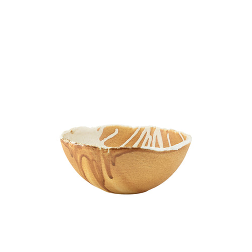 Terra Porcelain Roko Sand Bowl 15cm - Qty 4