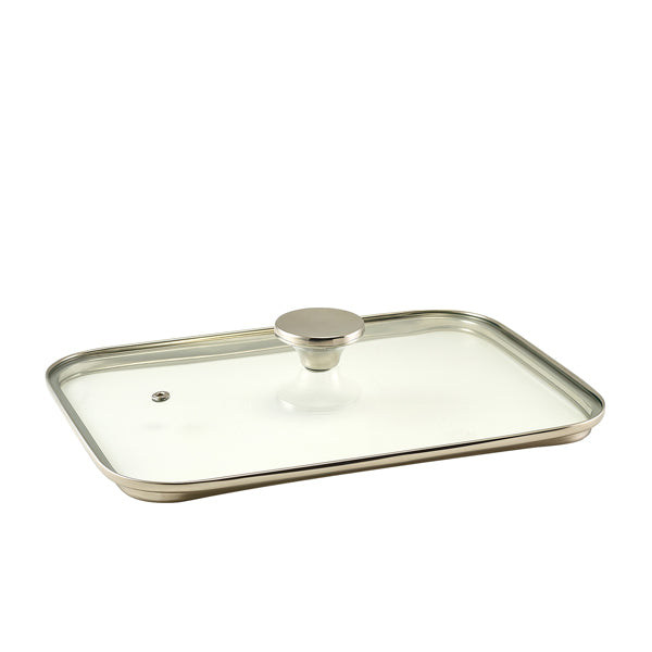 Glass Lid For Cast Aluminium Roaster 40 x 27cm