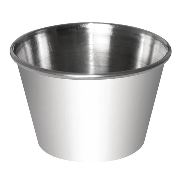 Dipping Pot Stainless Steel 230ml (24 Pack) – Gastro-Direct