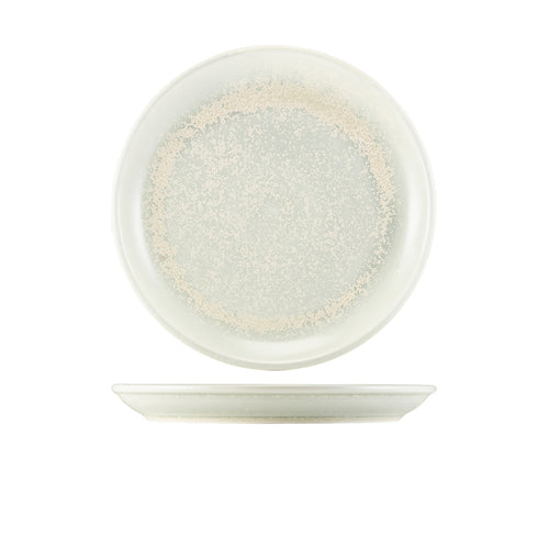Terra Porcelain Pearl Coupe Plate 24cm - Qty 6