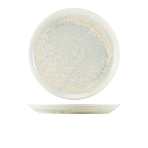 Terra Porcelain Pearl Coupe Plate 27.5cm - Qty 6