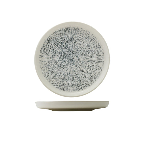 Sereno Porcelain Strato Coupe Plate 18cm - Qty 6