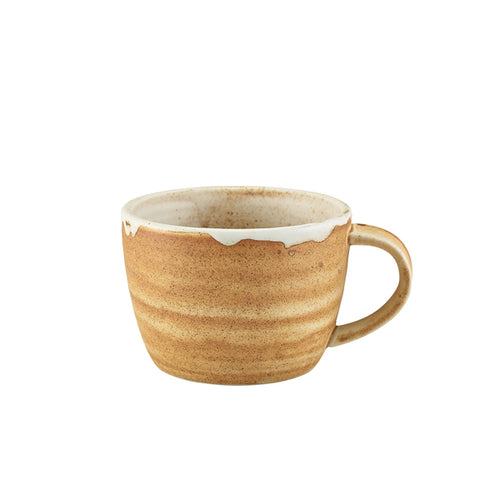 Terra Porcelain Roko Sand Coffee Cup 23cl/8oz - Qty 6