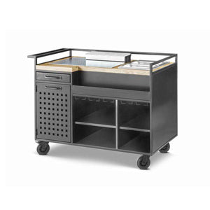 Cocktail Trolley - W985 x D630 x H1325mm