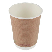 Vegware Compostable Coffee Cups Double Wall 340ml/12oz - Qty 500