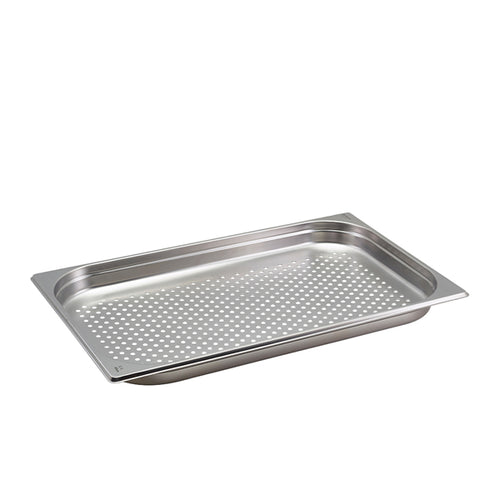 Perforated Stainless Steel Gastronorm Pan 1/1 - 40mm Deep
