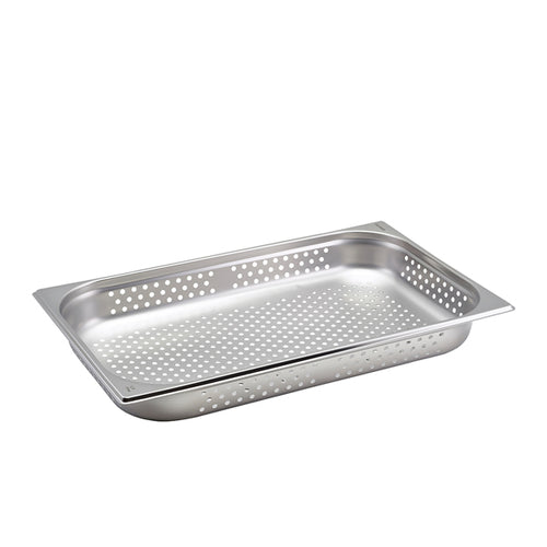 Perforated Stainless Steel Gastronorm Pan 1/1 - 65mm Deep