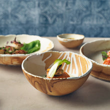 Terra Porcelain Roko Sand Bowl 15cm - Qty 4