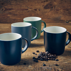GenWare Porcelain Matt Sage Cosy Mug 35cl/12.3oz - Qty 6