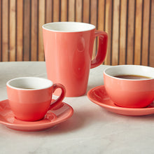 GenWare Porcelain Coral Bowl Shaped Cup 9cl/ 3oz - Qty 6
