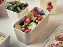 White Tokyo Melamine Middle Bento Box Insert - Qty 6