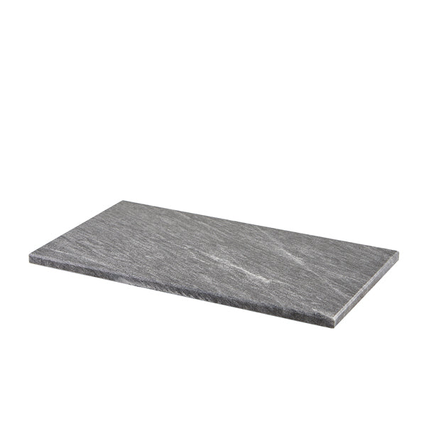 GenWare Dark Grey Marble Platter 32 x 18cm GN 1/3